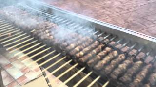 Arrosticini movimento con motore batteria [upl. by Themis]