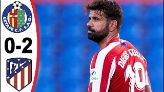 Getafe Vs Atlético Madrid 02 La Liga 16072020 [upl. by Schlosser]