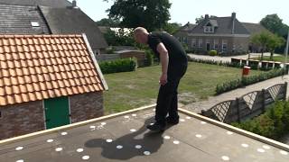 EPDM dakbedekking plaatsen  TYTANE® [upl. by Roeser]