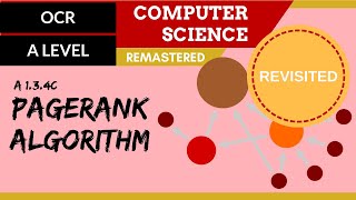 69 OCR A Level H446 SLR12  13 PageRank algorithm revisited [upl. by Currey262]