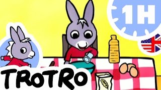 TROTRO ENGLISH  🌞1 hour🌙  Compilation 01  Trotro the cook [upl. by Chad243]