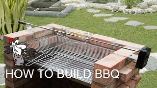 How to Build BBQ Gril  DIY Barbecue [upl. by Pascia]