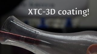 XTC3D Coating for 3D Printing  Getting smooth and transparent 3D prints [upl. by Namso]