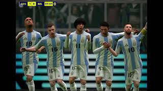 Argentina vs Belgium [upl. by Ynattib906]