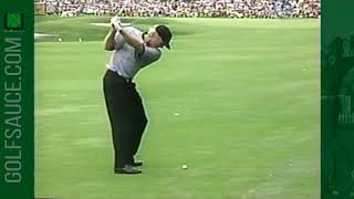 Greg Norman and Jose Maria Olazabal Ball Striking [upl. by Odie]