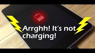 Tablet or phone not charging What might be wrong and how to fix it [upl. by Juieta139]