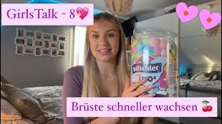 GirlsTalk  9💖 Wie wachsen meine Brüste 🍒  Erstes mal   Jolineelisa [upl. by Segroeg]