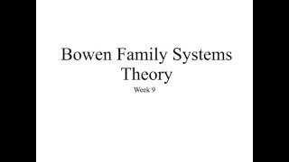 Bowen Couple Therapy [upl. by Onid]