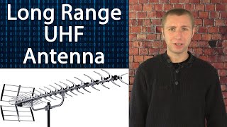 Xtreme Signal Long Range Outdoor UHF Antenna HDB91X Review [upl. by Sirret]