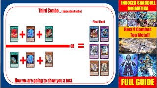 Yugioh Shaddoll Invoked Dogmatika Deck Combos Full Guide  Everything You Need To Know [upl. by Rosenthal]