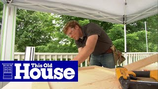 How to Build a Laminate Counter  This Old House [upl. by Alguire176]