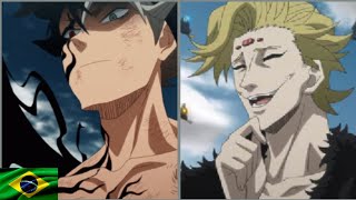 Asta vs Ladros  Batalha completa  Black clover Dublado PTBR [upl. by Richella]