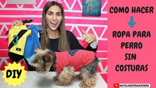 COMO HACER ROPA PARA PERRO  DIY  MASCOTAS [upl. by Delilah]