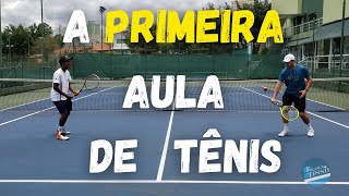 A sua PRIMEIRA aula de TÊNIS  Falasca Tennis [upl. by Nels540]