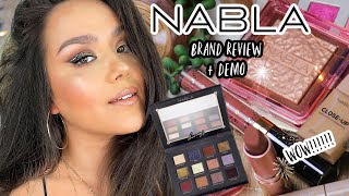 NABLA COSMETICS  Brand Review  Demo [upl. by Theone665]