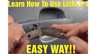 LISHI 21 pick EASY WAY [upl. by Anoif]