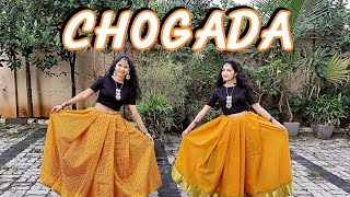 Chogada  Loveyatri  Dance Cover  Navratri  Urvashi and Namita [upl. by Enovad]