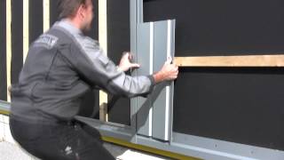 RHEINZINK SPLine facade cladding installation guide danish [upl. by Arocat574]