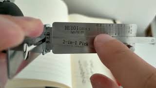 How To Decode Lock Using Lishi Picks Tutorial Video [upl. by Remlap]