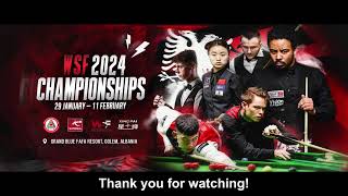 2024 WSF Junior Championship Final [upl. by Ellennahc]