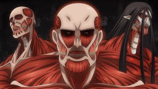 All COLOSSAL TITANS in History EXPLAINED  Attack on Titan  Ancient Titans [upl. by Adilen]