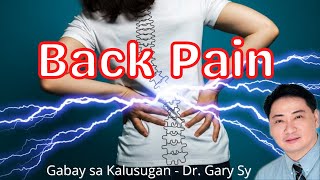 Back Pain  Dr Gary Sy [upl. by Danie]