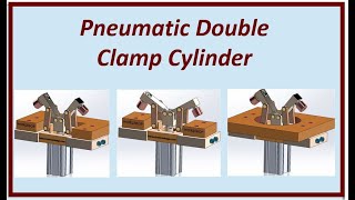 ⚡Pneumatic Double Clamp Cylinder Engineering Robotics [upl. by Evangelina479]