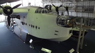 a Look inside A Short Sunderland Flying Boat [upl. by Anahsat458]