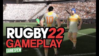 Rugby 22 PS5 Gameplay [upl. by Hamer]