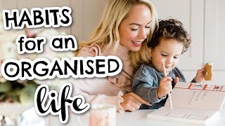 20 HABITS OF AN ORGANISED MOM  MUM  HOW I ORGANISE MY LIFE  Emily Norris [upl. by Ecirtnom]