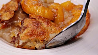 Peach Cobbler  Peach Cobbler Recipe Soulfoodsaturday [upl. by Lesser538]