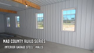 Garage Interior  Steel Walls [upl. by Nagem439]