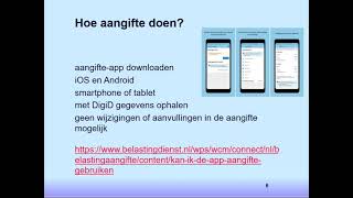 Webinar  Belastingaangifte 2020 [upl. by Akienahs991]