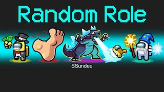 RANDOM ROLES Mod in Among Us [upl. by Pen]