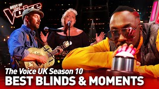 The Voice UK 2021 Best Blind Auditions amp Moments of Season 10 [upl. by Adelaja]