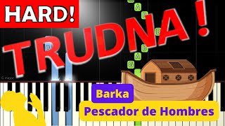 🎹 Barka  Piano Tutorial TRUDNA wersja 🎵 NUTY W OPISIE 🎼 [upl. by Naasar814]