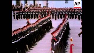 THE SOVEREIGNS PARADE AT SANDHURST  SOUND  COLOUR [upl. by Isola278]