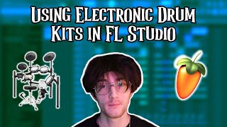 How to Use an Electronic Drum Kit in FL Studio Donner DED200 [upl. by Winograd871]