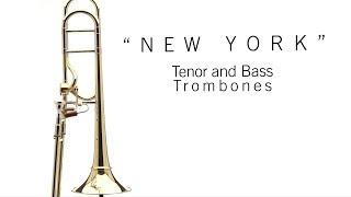 New York Trombone  Antoine Courtois [upl. by Hildick499]