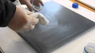 how to polishing a marble surface became opaque due wear and age [upl. by Fabri]