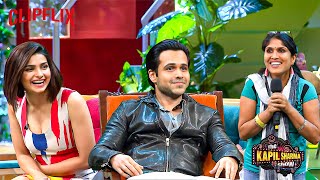 Emraan Hashmi के Female Fan ने Kiss करनेकी की Demand  The Kapil Sharma Show  comedy video [upl. by Nylrehs599]