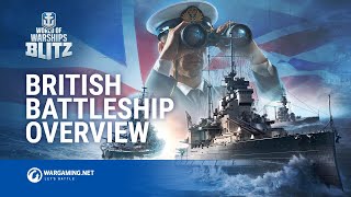 World of Warships Blitz British Battleships [upl. by Berkie]