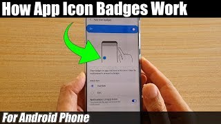 How App Icon Badges Works on Android Phones [upl. by Allemahs]