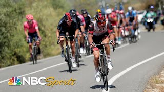 Vuelta a España 2021 Stage 7 extended highlights  Cycling on NBC Sports [upl. by Ennayhc459]