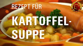 Schnelle und traditionelle Kartoffelsuppe Kartoffeleintopf kochen mit diesem DDR Rezept [upl. by Ylecic]