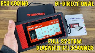 ThinkTool Mini Review  Professional BiDirectional Coding and Diagnostics Scanner [upl. by Aneej]