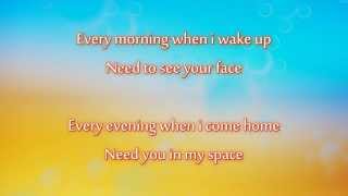 Christopher Martin  Baby I Love You lyrics on screen [upl. by Elwyn]