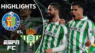 Getafe vs Real Betis  LALIGA Highlights  ESPN FC [upl. by Monsour568]