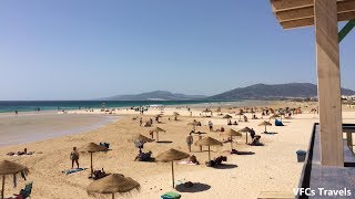 Beach Trip Spain  Tarifa Beach  Spains Best Beach [upl. by Marlon337]