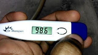 Digital Thermometer Celsius C° to Fahrenheit F°  unboxing  how to use [upl. by Eeclehc]